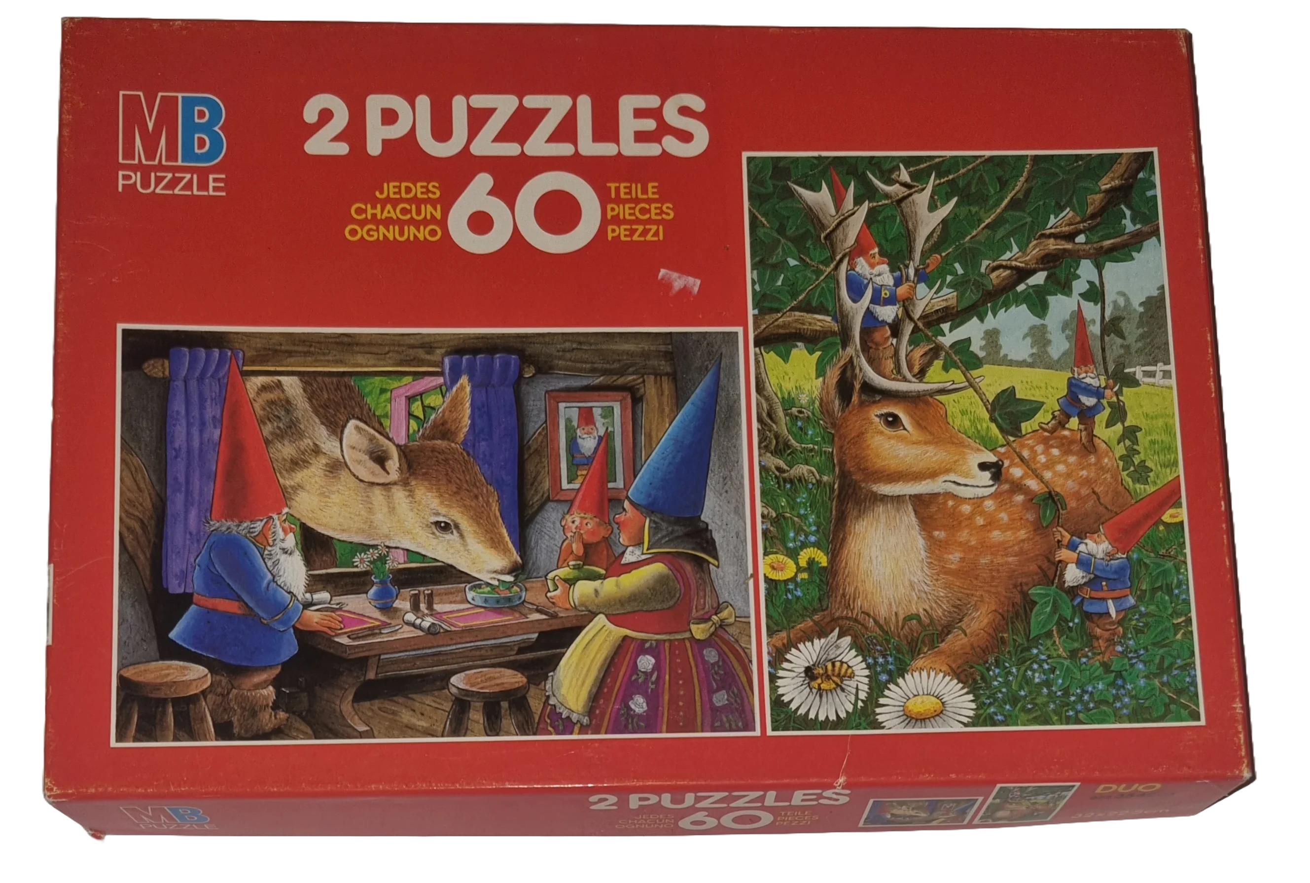 MB Duo Puzzle 2x60 Teile 3542