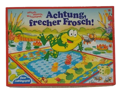 Unser Lieblingsspiel Achtung, frecher Frosch!