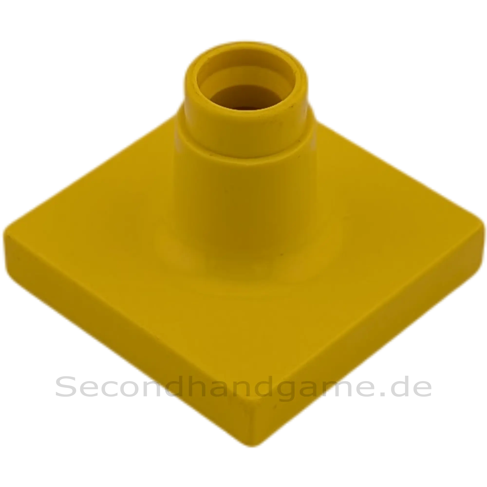 Lego Duplo Verkehrszeichen Schild Stütze Ständer Gelb