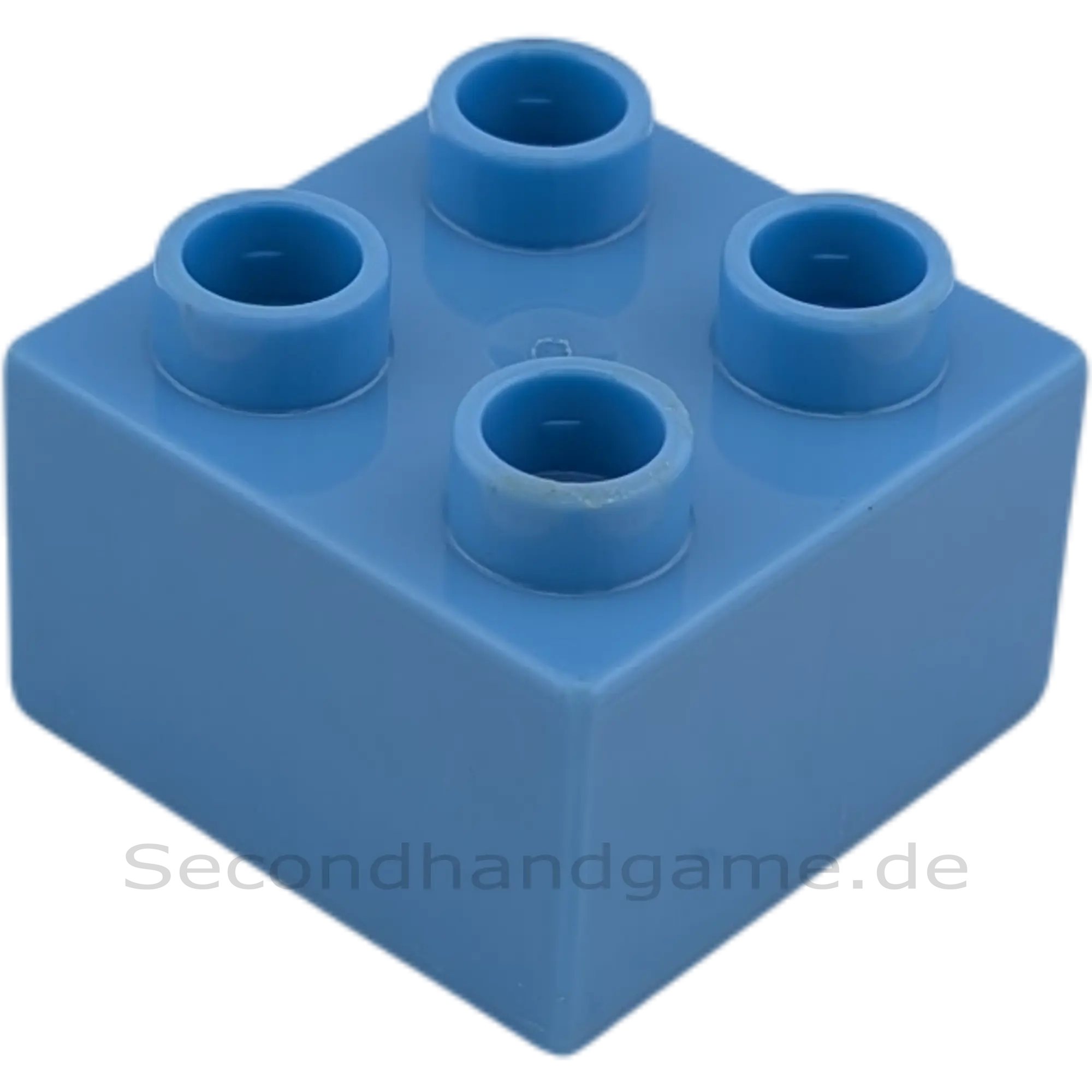 Lego Duplo 2x2 Stein 3437 Blaugrau