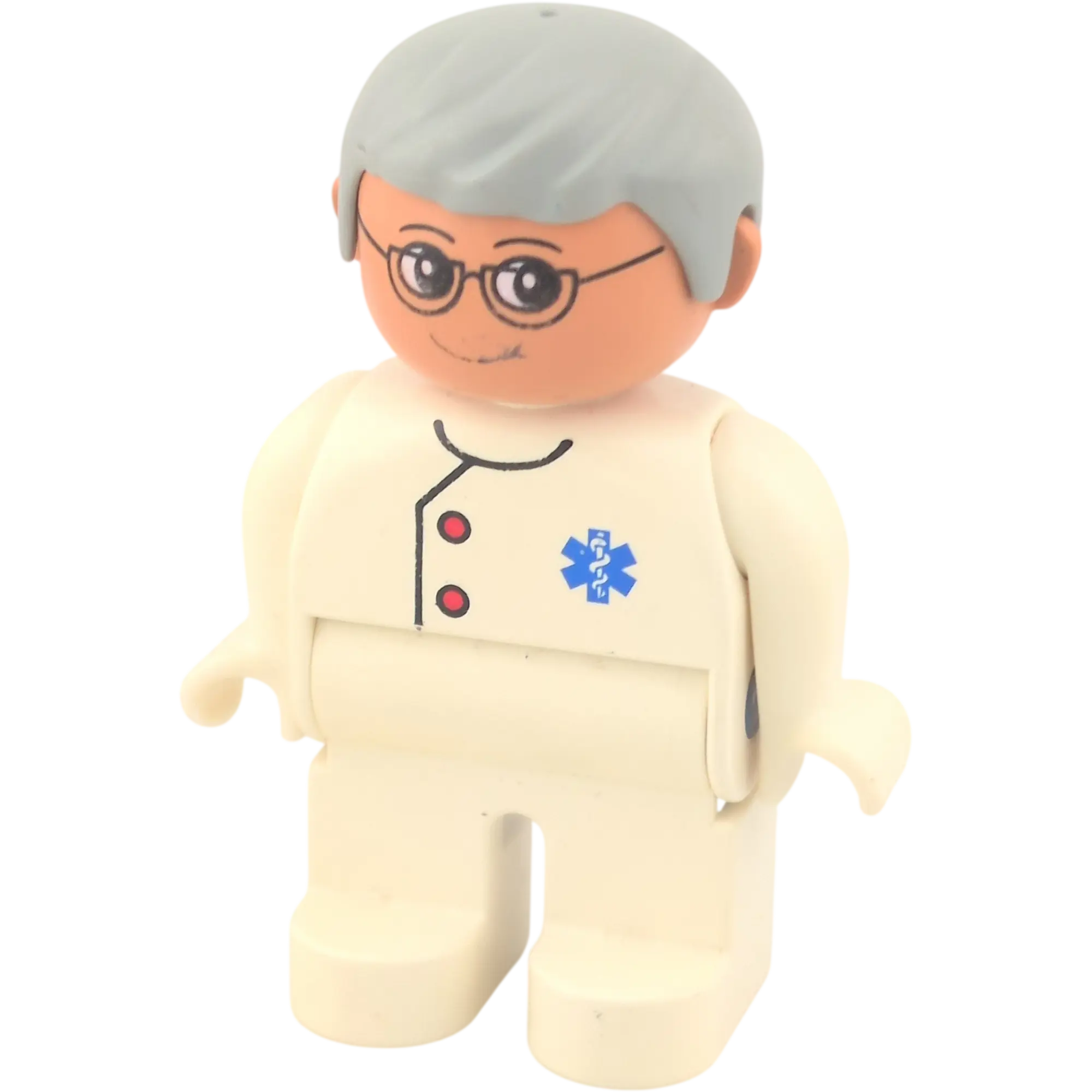 Lego Duplo Figur Sanitäter Arzt Pfleger Opa