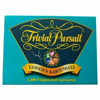 Parker Trivial Pursuit Familien Kartensatz