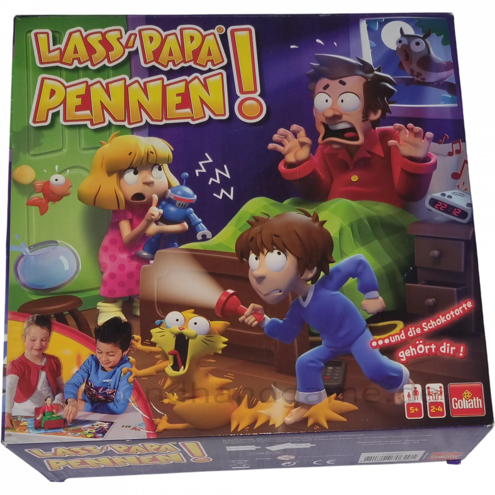 Goliath Lass' Papa pennen!