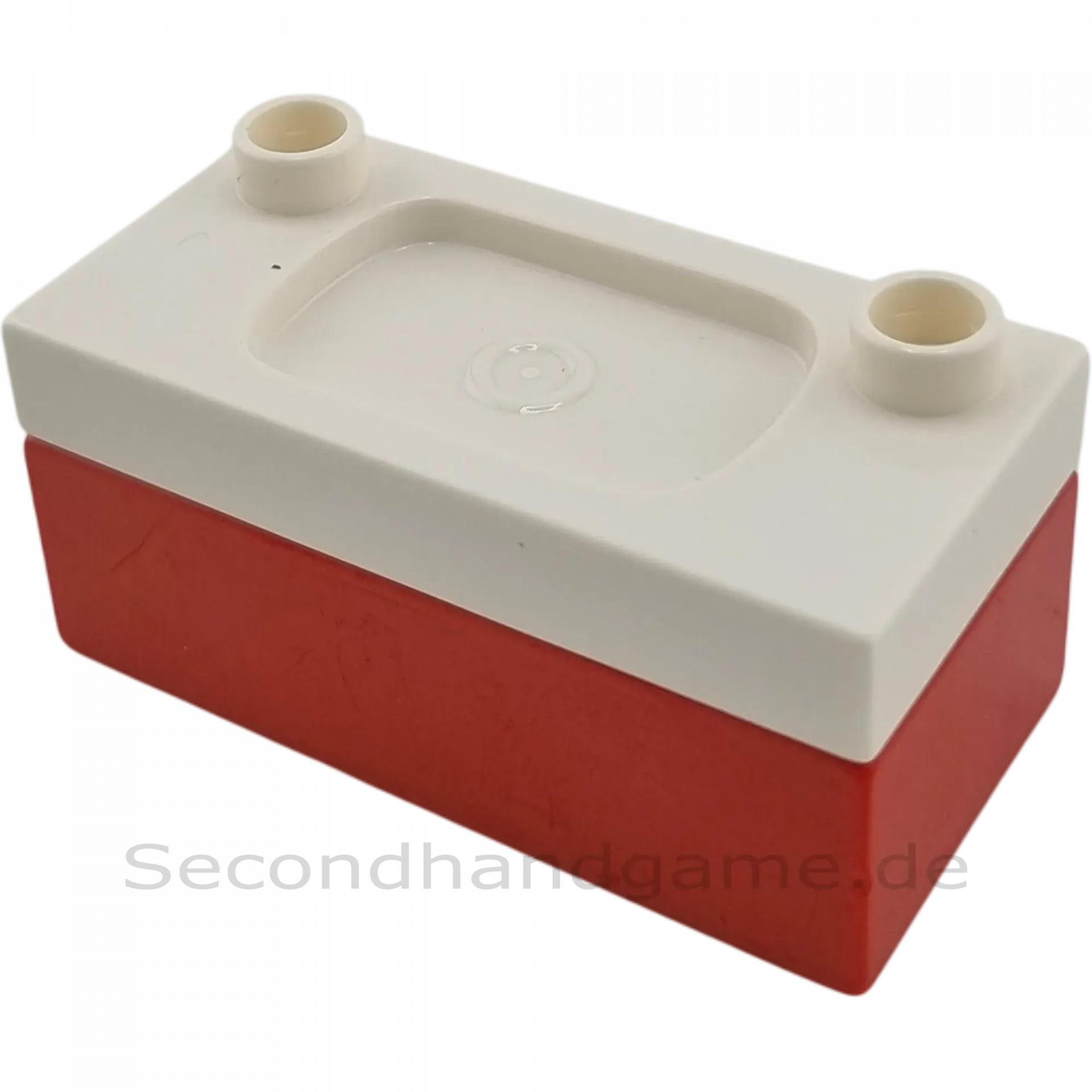 Lego Duplo Waschbecken Spüle Weiß Rot Tränke