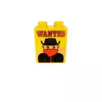 Lego Duplo 1x2 Stein Wanted Räuber gesucht!