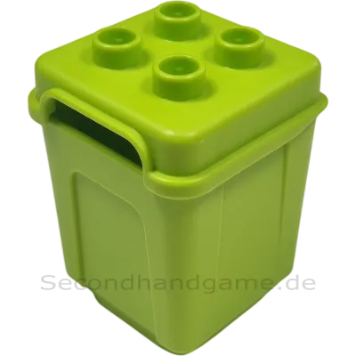 Lego Duplo Mülltonne Lime