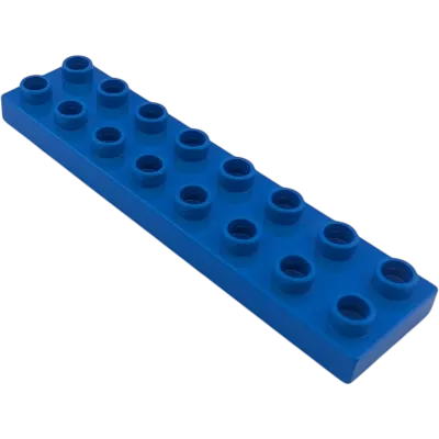 Lego Duplo 44524 Platte 2x8 Dunkelblau