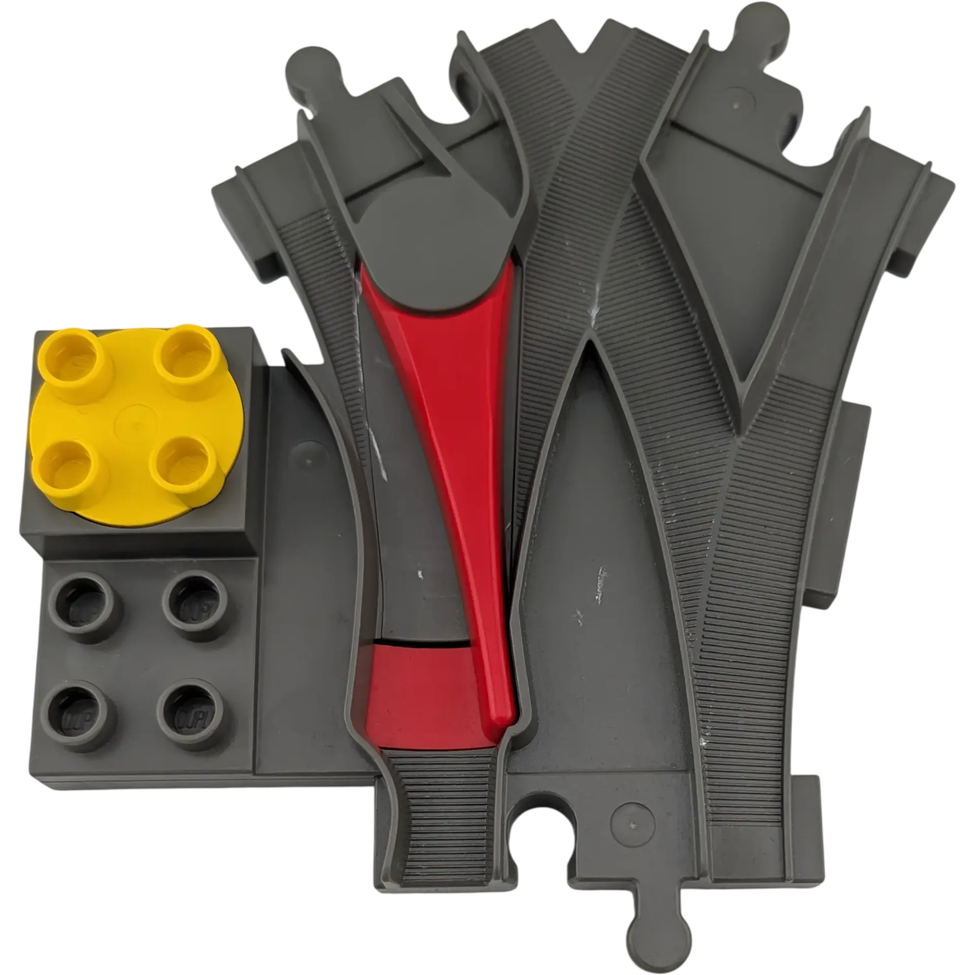 Lego Duplo Weiche Grau Schienenwechsler