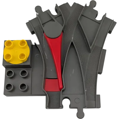 Lego Duplo Weiche Grau Schienenwechsler