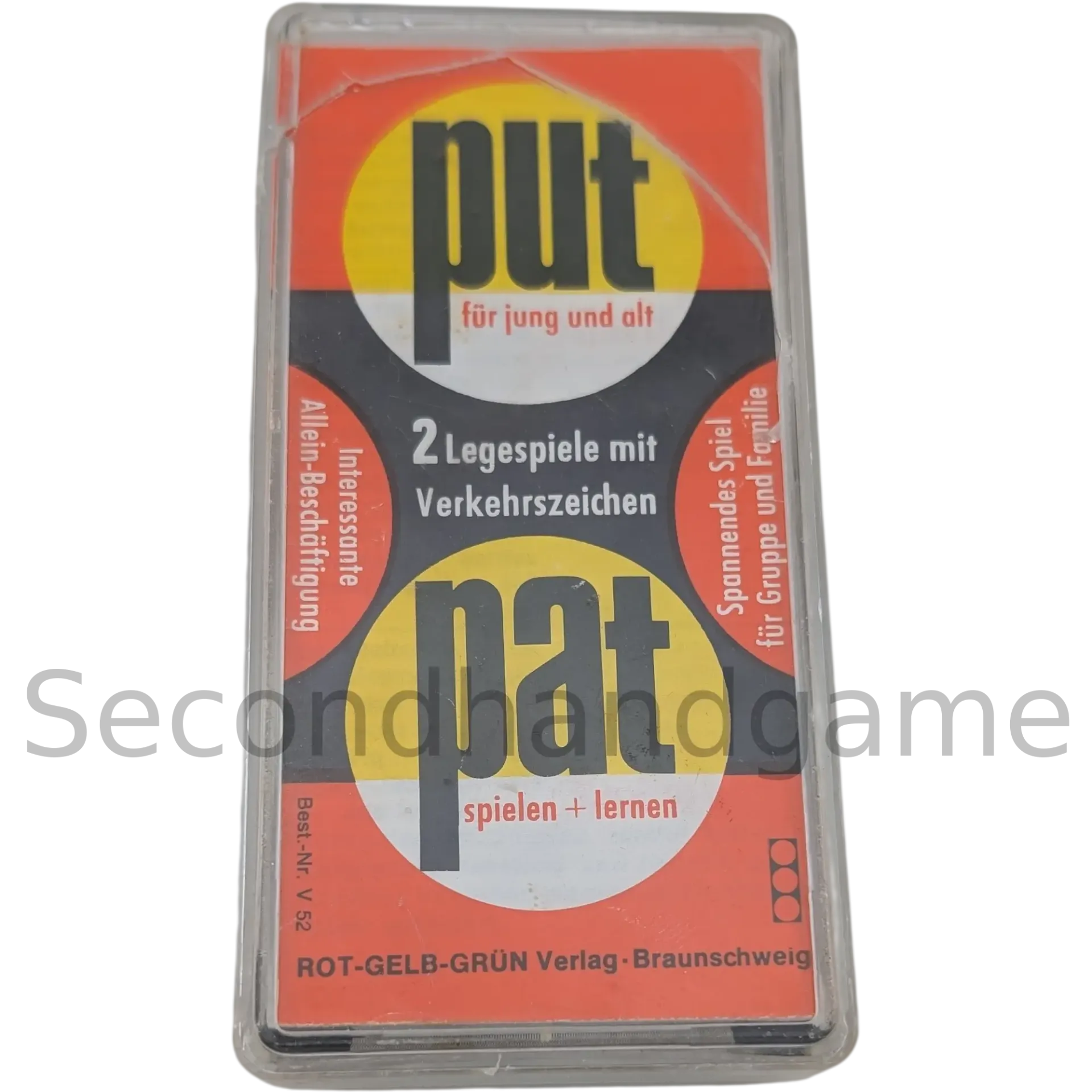 Rot-Gelb-Grün Verlag Braunschweig PUT PAT 2 Legespiele mit Verkehrszeichen