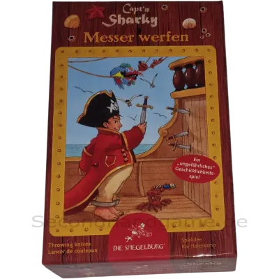 Die Spiegelburg Capt'n Sharky Messer werfen