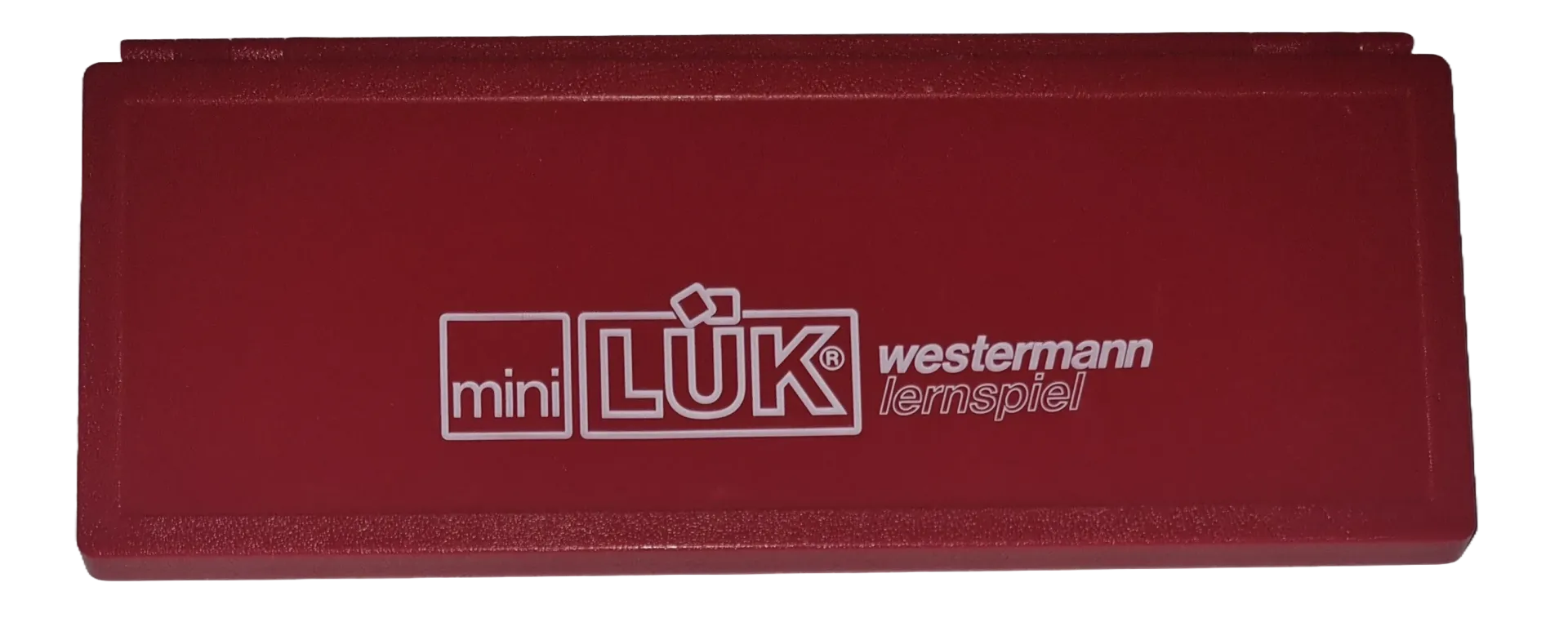 Mini Lük Kasten Westermann Lernspiel Rot