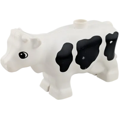 Lego Duplo Kuh Groß mit Euter Weiß B-Ware