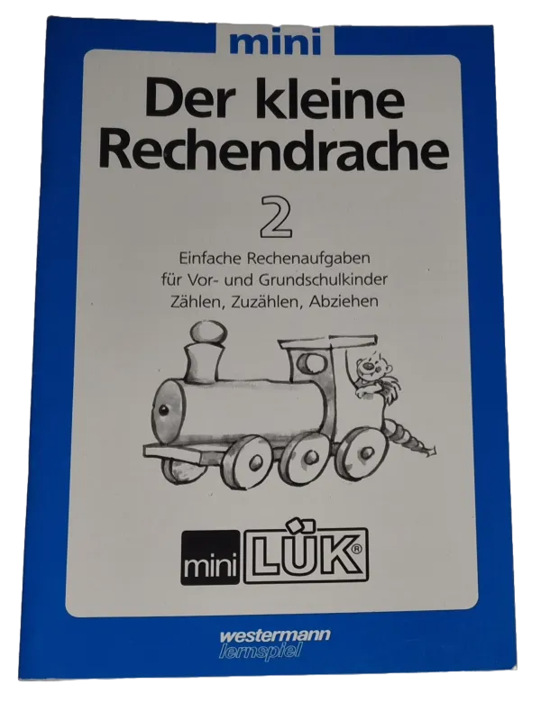 Mini Lük Der kleine Rechendrache 2 Einfache Rechenaufgaben für Vor- und Grundschulkinder