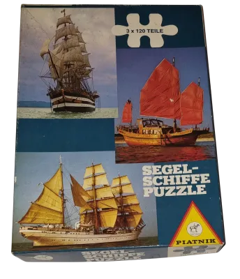Piatnik Puzzle 3x12 Teile 5271 Segelschiffe