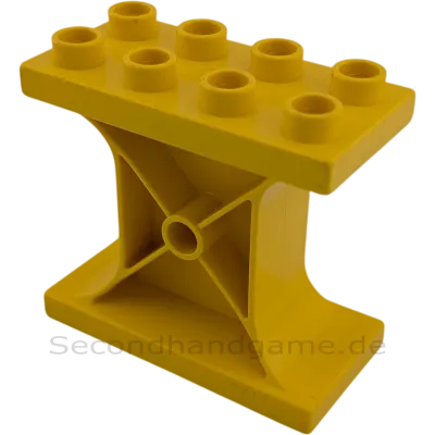 Lego Duplo Pfeiler Ständer Stütze Gelb 4537