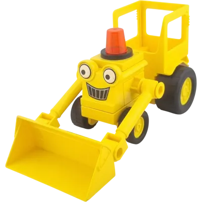 Lego Duplo Bagger Bob der Baumeister Gelb Baggi