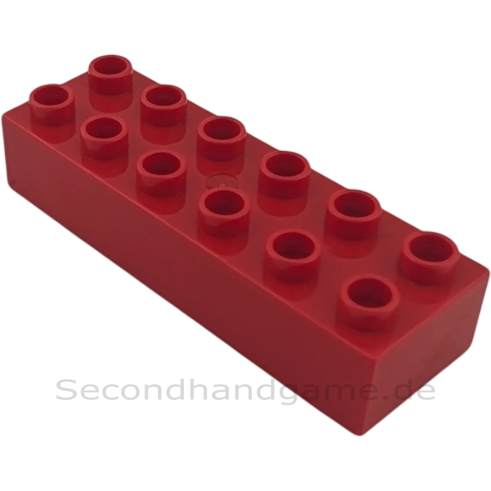 Lego Duplo 2300 Baustein 2x6 Rot