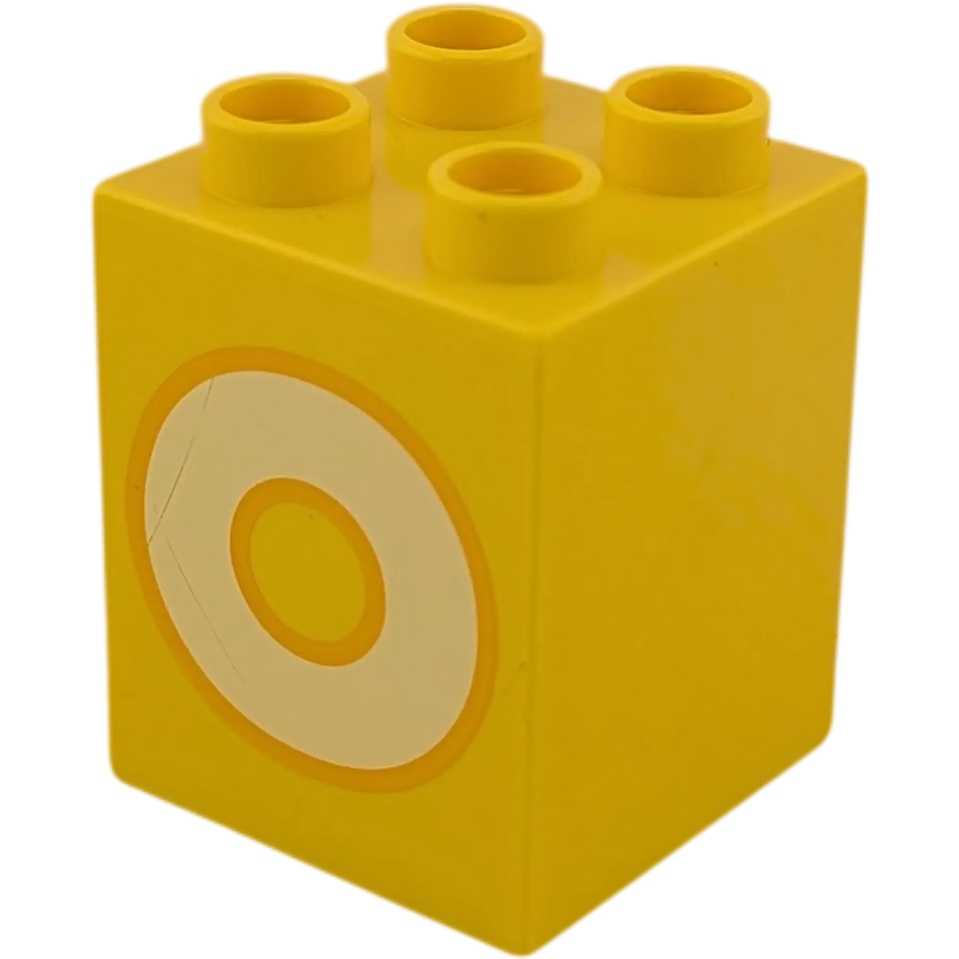Lego Duplo 2x2x2 Stein Gelb Buchstabe O Gelb