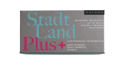 Stadt Land Plus + Das Wissens- und Quizspiel