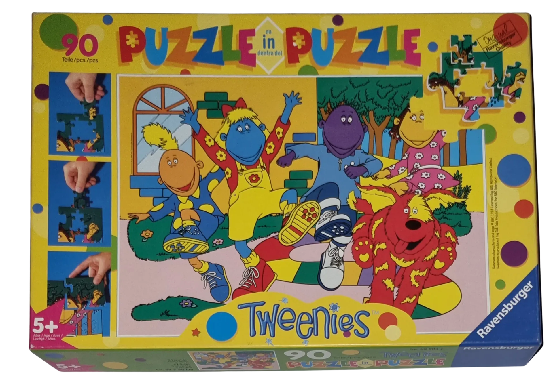 Ravensburger Tweenies 5 Freunde Puzzle 90 Teile 099047 