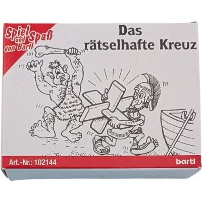 Bartl Mini Spiele Geduldspiele Das rätselhafte Kreuz