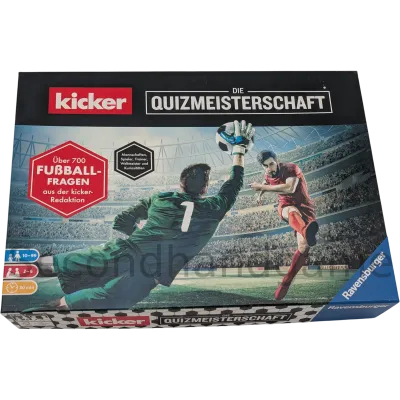 Ravensburger Kicker Die Quizmeisterschaft über 700 Fußballfragen