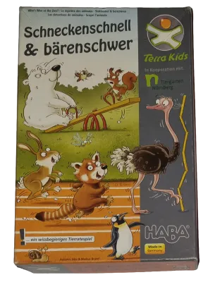 Haba Terra Kids Schneckenschnell & bärenschwer 7122