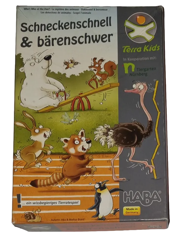 Haba Terra Kids Schneckenschnell & bärenschwer 7122