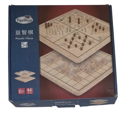 Pavilion Puzzle Chess 5in1