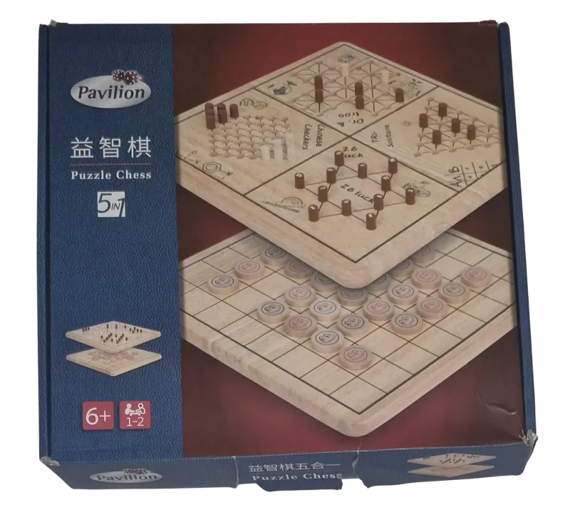 Pavilion Puzzle Chess 5in1