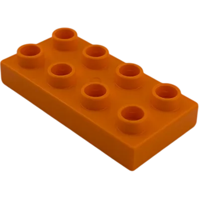 Lego Duplo 40666 Platte 2x4 Orange