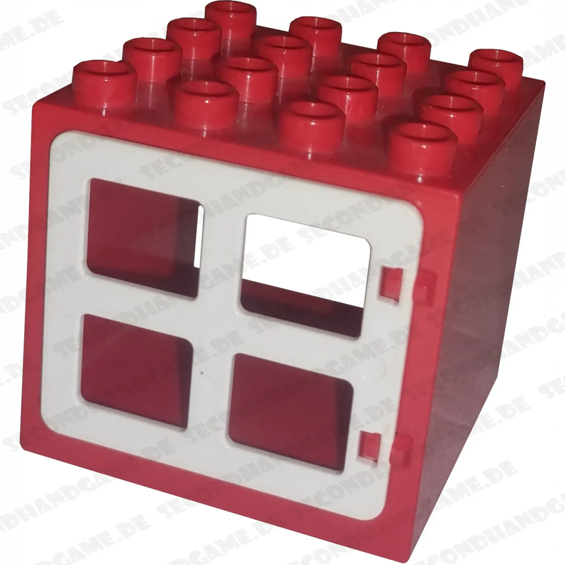 Lego Duplo Fenster 4x4 Fenster Rot Weiß