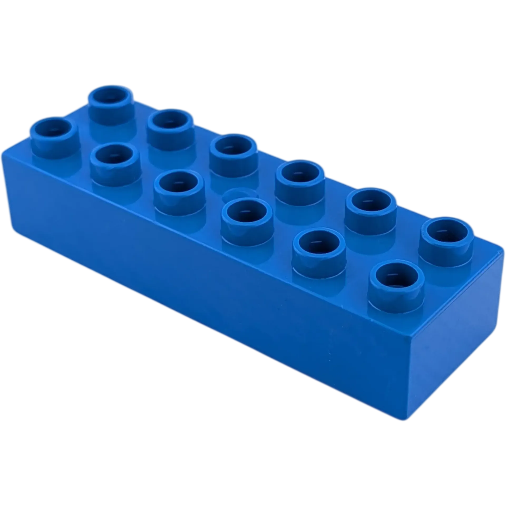 Lego Duplo 2300 Baustein 2x6 Dunkelblau