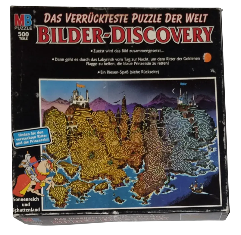 MB Das verrückteste Puzzle der Welt Bilder-Discovery 500 Teile