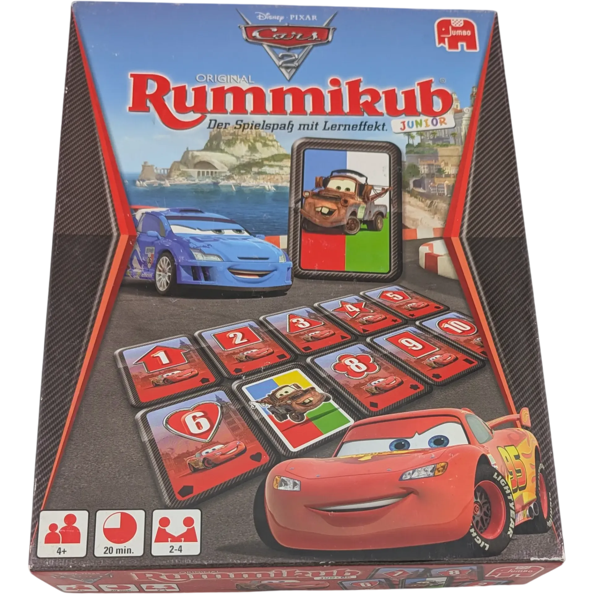Jumbo Rummikub Junior Disney Cars