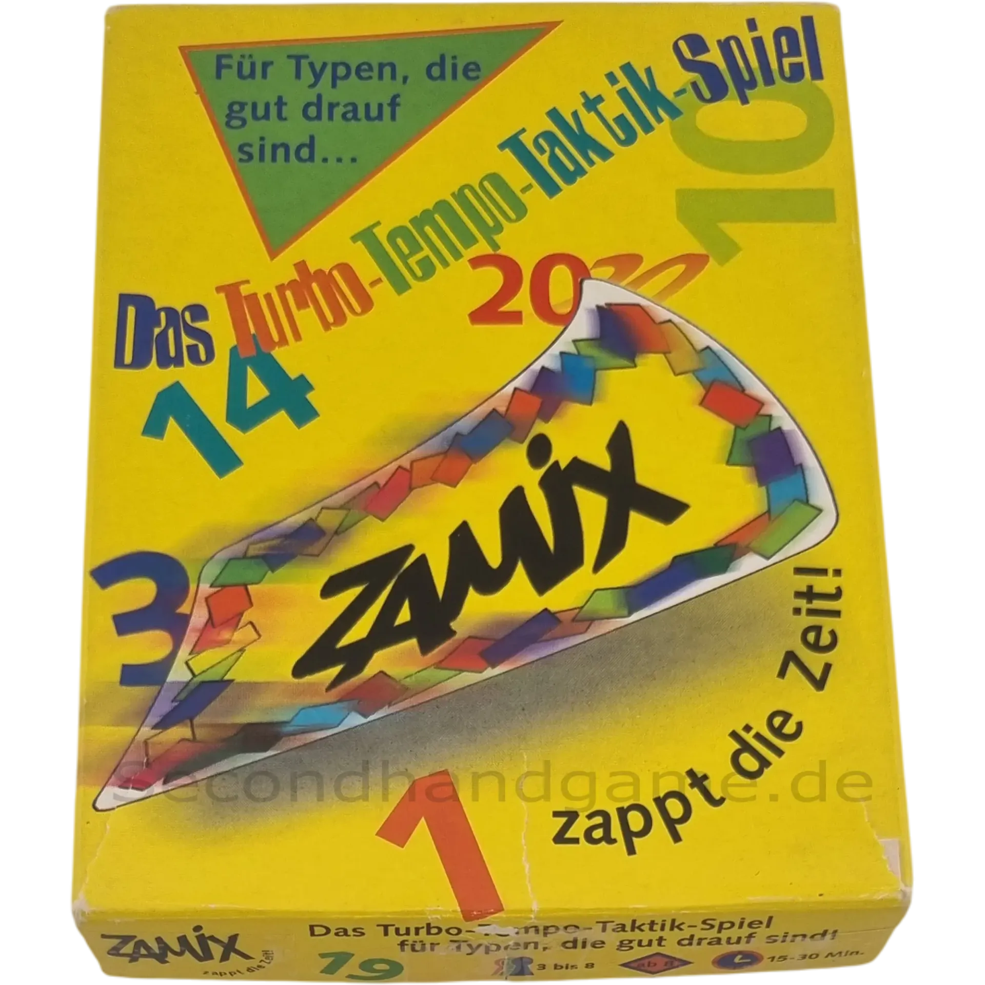 Das Turbo Tempo Taktik Spiel zappt die Zeit!