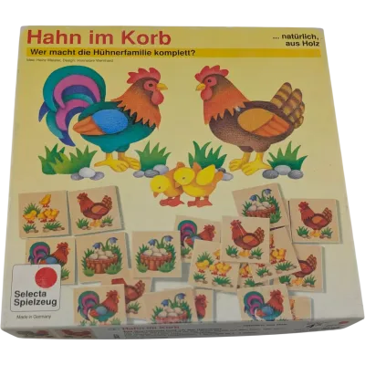 Selecta Legespiel Hahn im Korb 3031, ab 4 Jahren