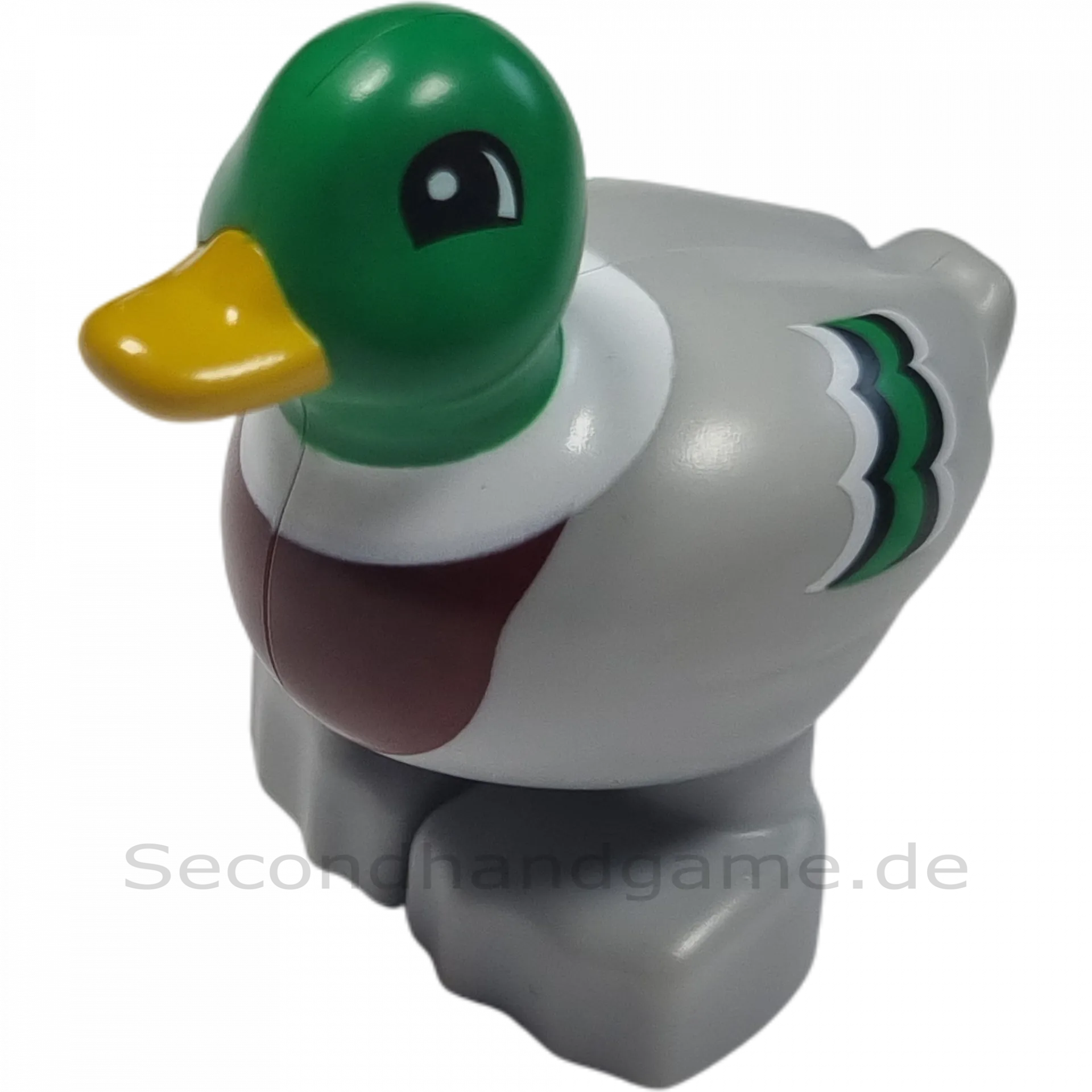 Lego Duplo 21X5 Ente Grau Grün Braun Weiß
