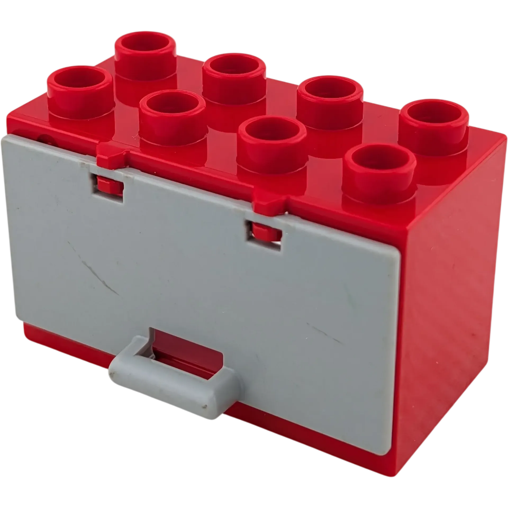 Lego Duplo 18806 Backofen Küche Rot Grau mit Klappe Pizzaofen Schrank 