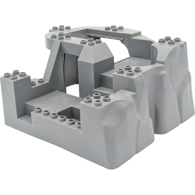 Lego Duplo 31384 Grundplatte Steinbruch Grau
