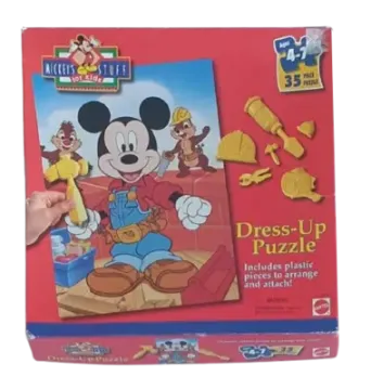 Mickys Stuff for Kids Dress-Up Puzzle 35 Teile