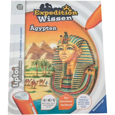 Ravensburger Tiptoi Buch Expedition Wissen Ägypten 55400