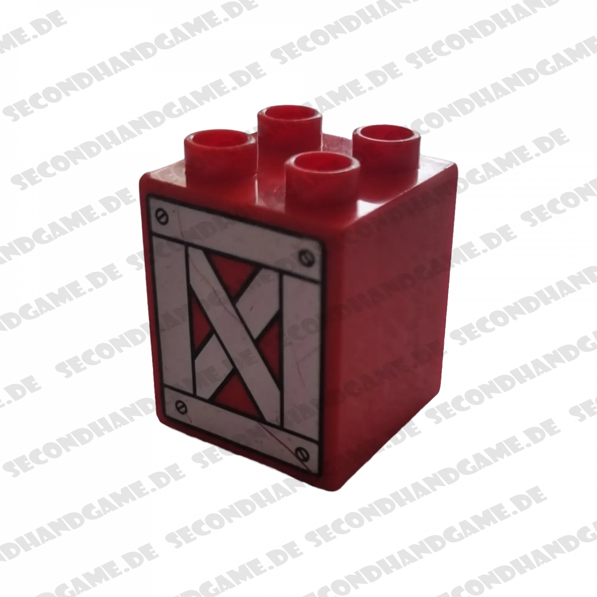 Lego Duplo 2x2x2 Stein Rot Zaun