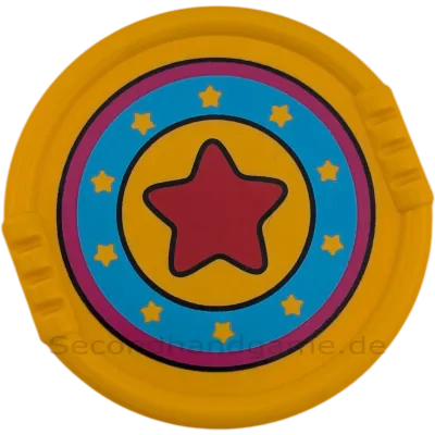 Lego Duplo 27372 Teller Drehscheibe Schild Stern Rot
