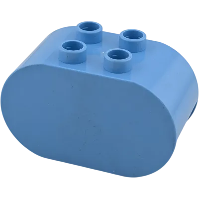 Lego Duplo Stein 2x4x2 abgerundet Hellblau 6448