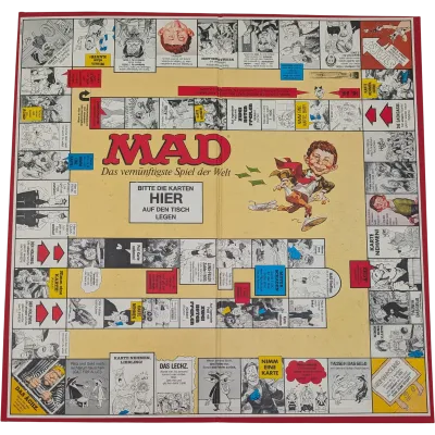 Parker Spielplan Spielbrett Mad Das Spiel