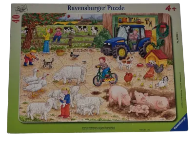 Ravensburger Rahmenpuzzle Auf dem großen Bauernhof 40 Teile 063321