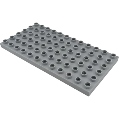 Lego Duplo Platte 6x12 Platte 4196 Hellgrau