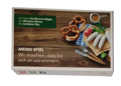 ibis Styles Kaufbeuren Allgäu Memo Spiel